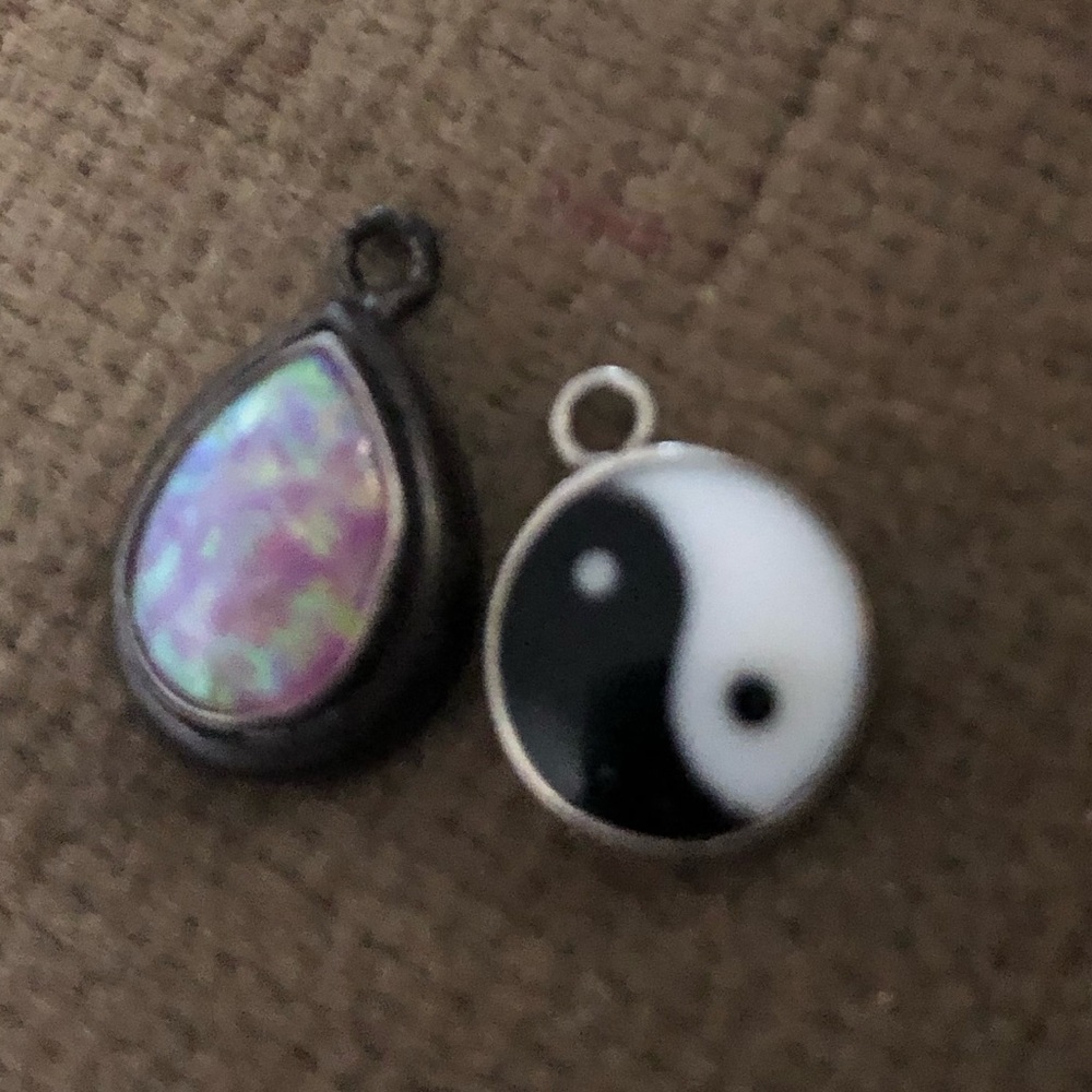 🐲Two Sterling Silver Charms - 921 $45 or $40 w/offer - ask if just want one-
